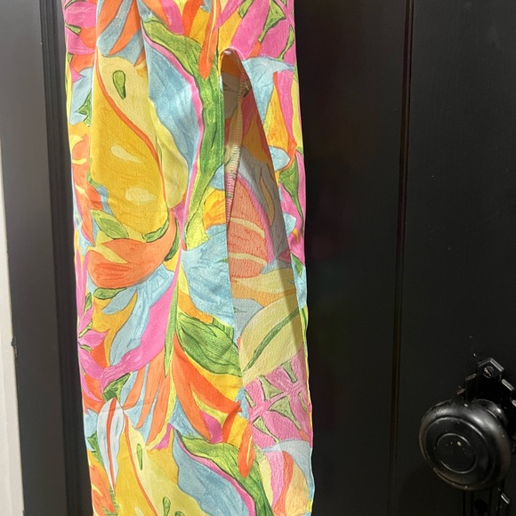 Multicolor cutout maxi dress - Picture 6 of 7